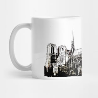 Notre Dame 2 bywhacky Mug